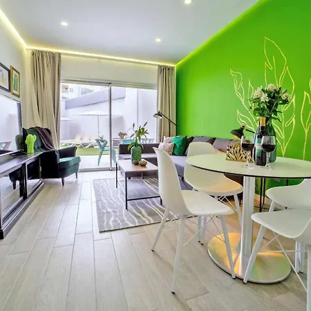 Appartamento Ocean Garden 11 Con Jardin Privado